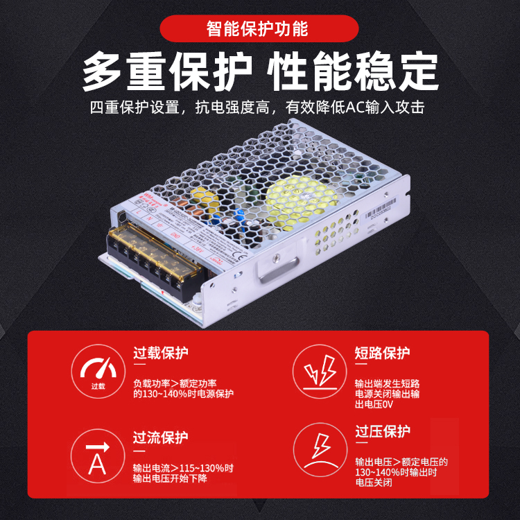 36V开关电源核心原理解析：高频能量转换的底层逻辑